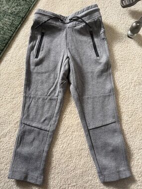 GAP Kids Gray Jogger Sweatpants with Zip Pockets